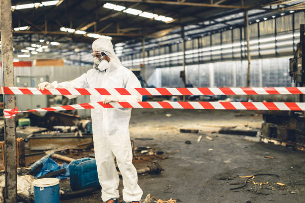 Professional Infectious Disease Decontamination technician working in Mantua, NJ